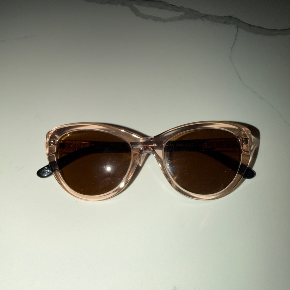 Vuarnet Tan & Light Pink Cat-Eye Sunglasses - Picture 8 of 10